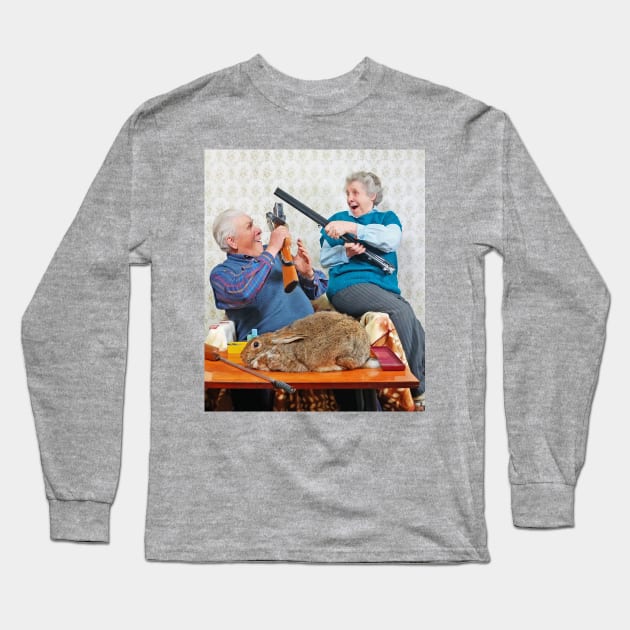 The art of Stock-like photos 6 : Elders hunt Long Sleeve T-Shirt by Lukasking Tees